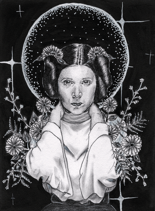 Princess Leia by Jalynn Artist T-Shirt
