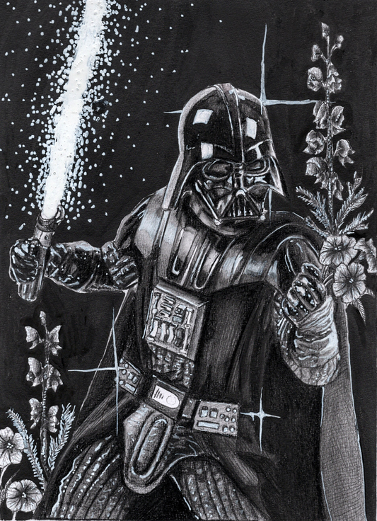Darth Vader by Jalynn 8 x 10 Print