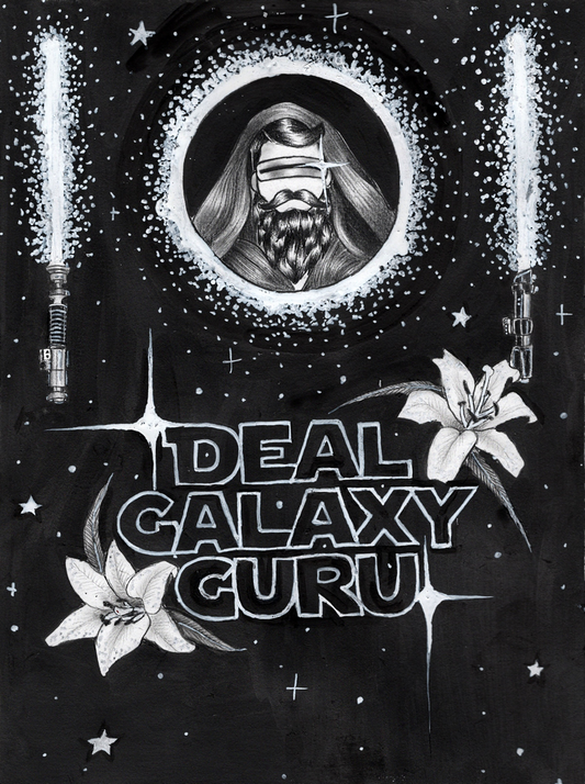 Deal Galaxy Guru by Jalynn 8 x 10 Print