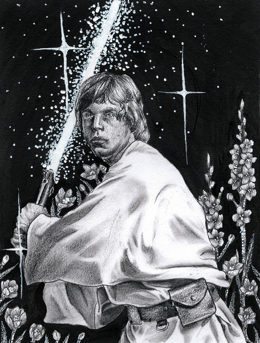 Luke Skywalker by Jalynn 8 x 10 Print