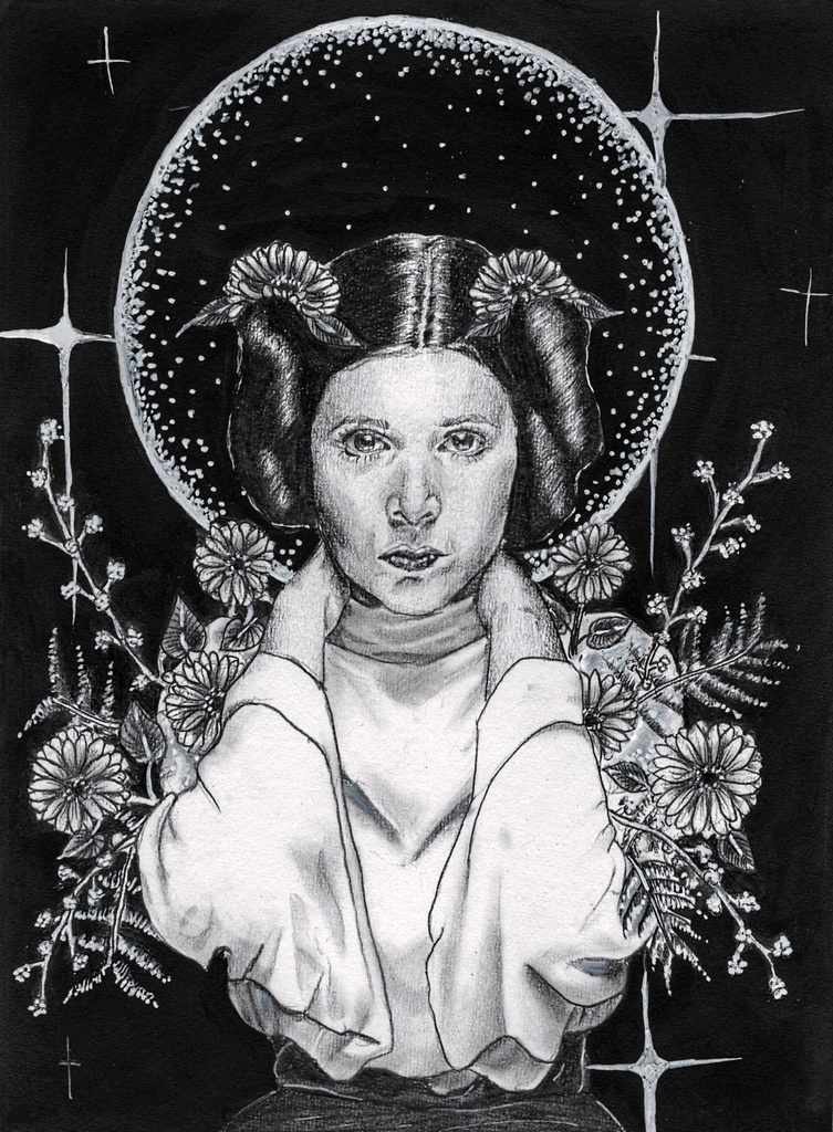 Princess Leia by Jalynn Artist Coffee Mug