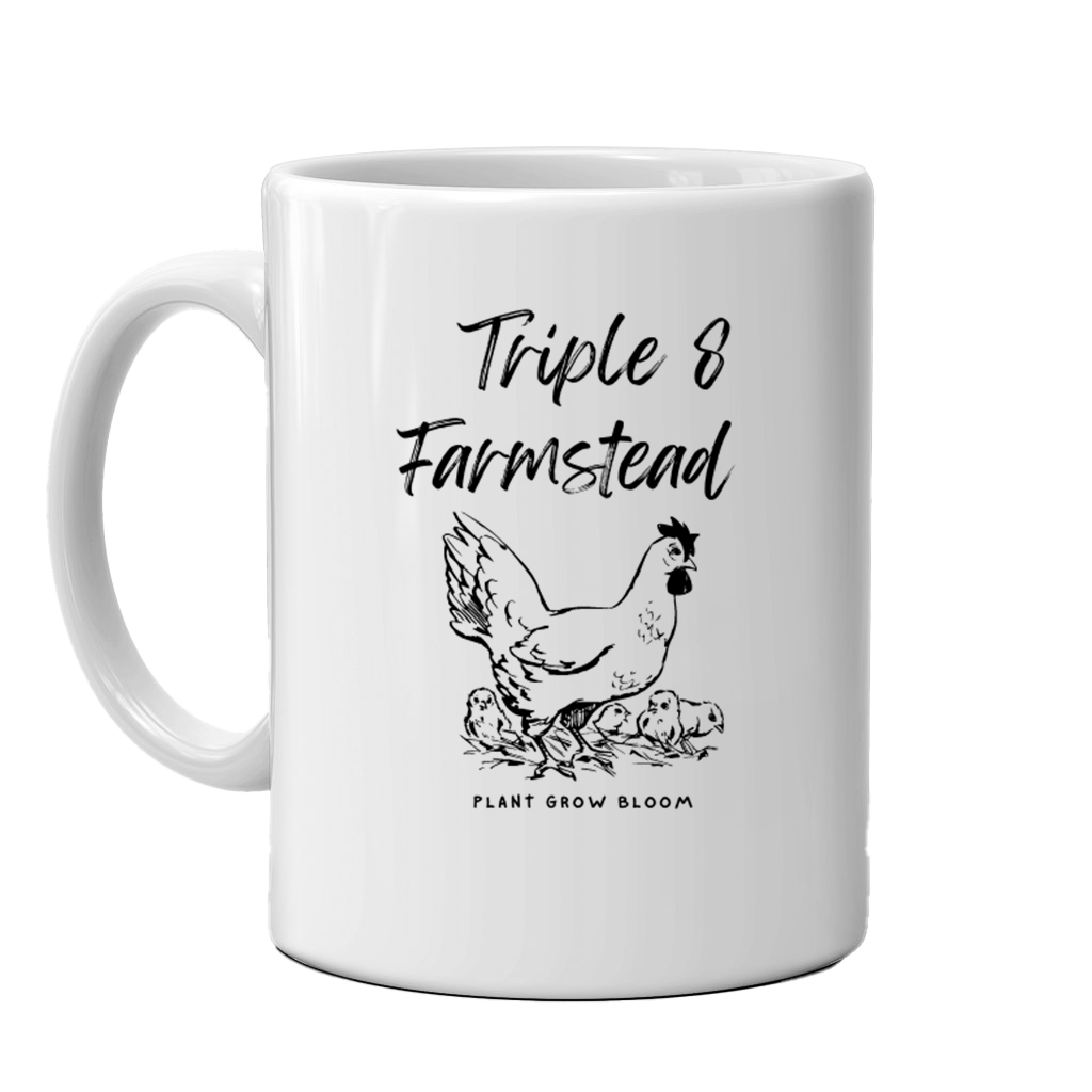 Triple 8 Farmstead - Plant Grow Bloom  - Coffee Mug