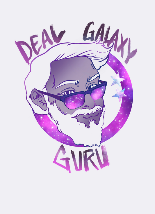 Deal Galaxy Guru by Siona Barney Artist T-Shirt