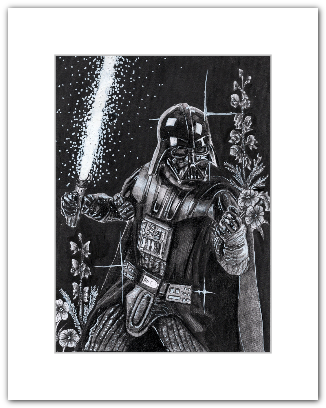 Darth Vader Graphite Mold – ArtByAdrock