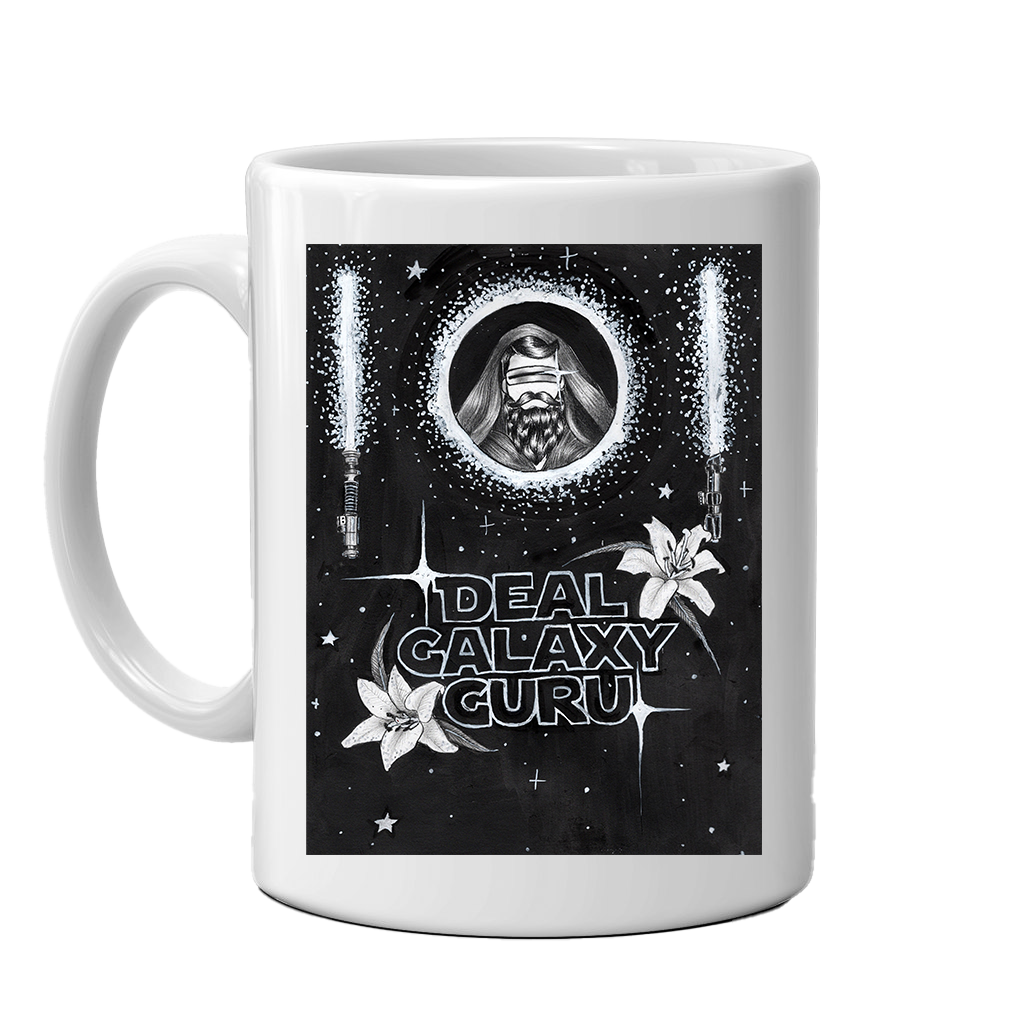 Deal Galaxy Guru by Jalynn Artist Coffee Mug
