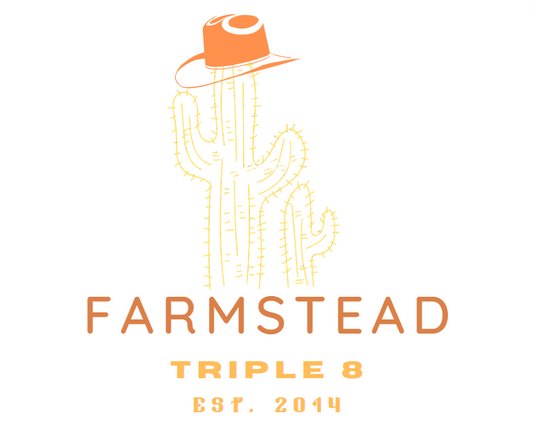 Triple 8 Farmstead - Cactus Cowboy Hat - T-Shirt