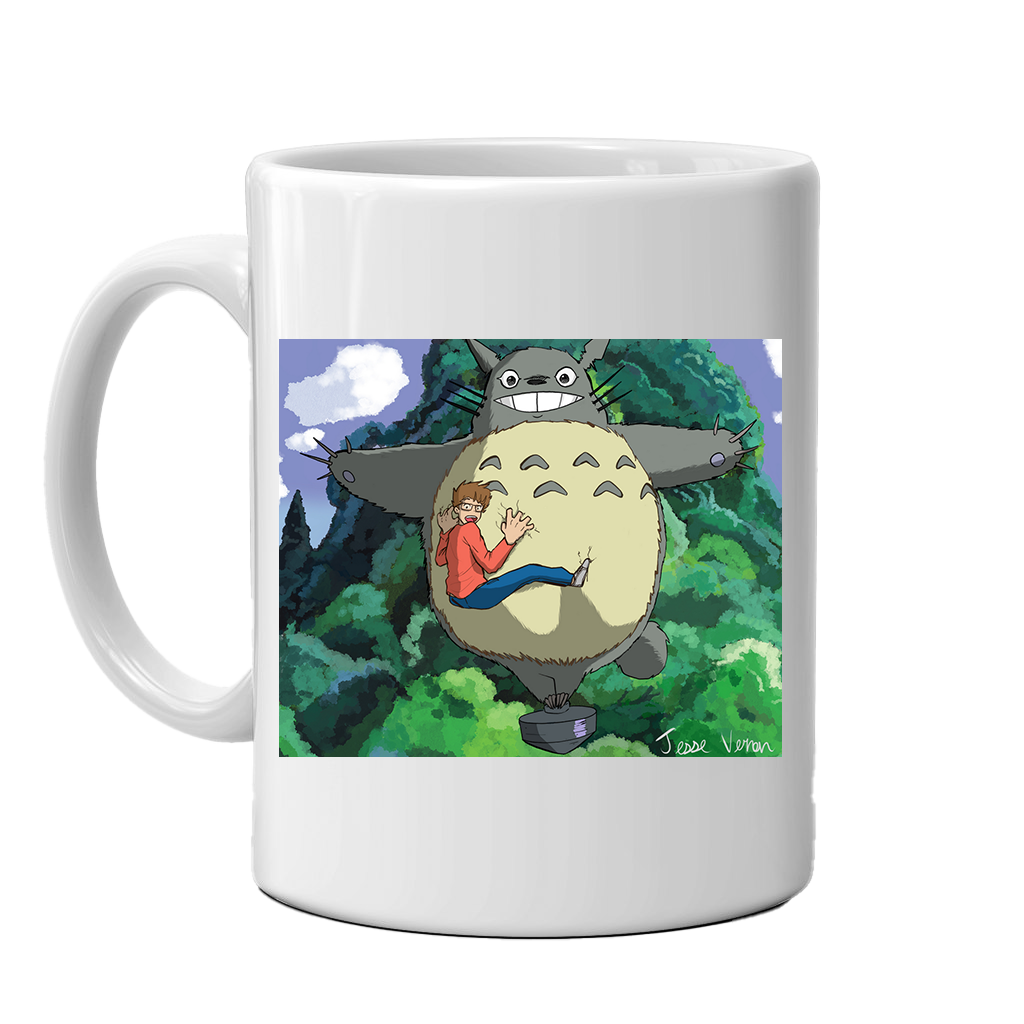 Totoro by Jesse Vernon Artist Coffee Mug